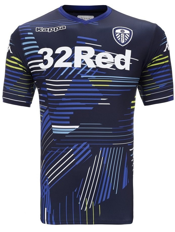 Camisa oficial Kappa Leeds United 2018 2019 II jogador